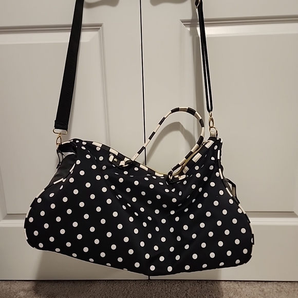 betsey johnson weekender travel bag - Picture 2 of 13